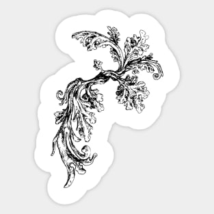 Floral 2 Sticker